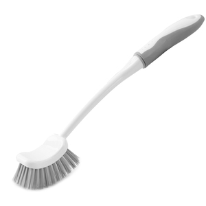 High Quality Long <strong>Handle</strong> Scrub <strong>Brush</strong> Kitchen Cleaning <strong>Brush</strong> for Pot <strong>Scrubbing</strong> - Product Image 1