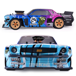 <span class=keywords><strong>ZD</strong></span> <span class=keywords><strong>EX</strong></span>-<span class=keywords><strong>07</strong></span> 1/7 4WD RC voiture voiture de course sans brosse 2.4G 130 km/h dérive Super haute vitesse énorme véhicule modèle jouets - Product Image 5