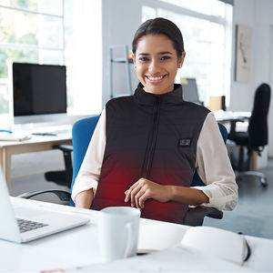 Gilet chauffant électrique USB réutilisable pour les activités à l'extérieur et le maintien au chaud - Product Image 3