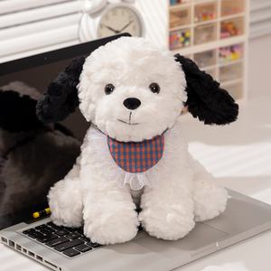 คู่หูที่ให้ความสบายกับสัตว์ยัดนุ่นนุ่มพิเศษสำหรับสัตว์เลี้ยงในฟาร์มสัตว์ขนาด25ซม. มี2สีสุนัขนั่ง - Product Image 5