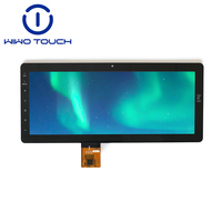 Pantalla Táctil Capacitiva Industrial de 12.3 Pulgadas con Forma de Barra, Interfaz I2C, Durabilidad IK10