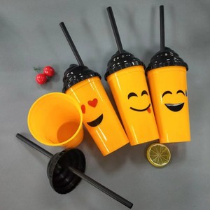 <span class=keywords><strong>Pas</strong></span> <span class=keywords><strong>cher</strong></span> 700ml crème glacée d'été drôle en forme de gobelets à boire froids enfants expression mignonne tasse en forme de crème glacée avec des formes différentes - Product Image 3