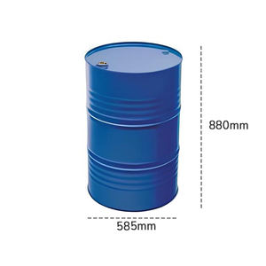 Carvel 585x880mm fût métallique pour liquides alimentaires, ouverture partielle et intérieur laqué, 217lt - Product Image 2