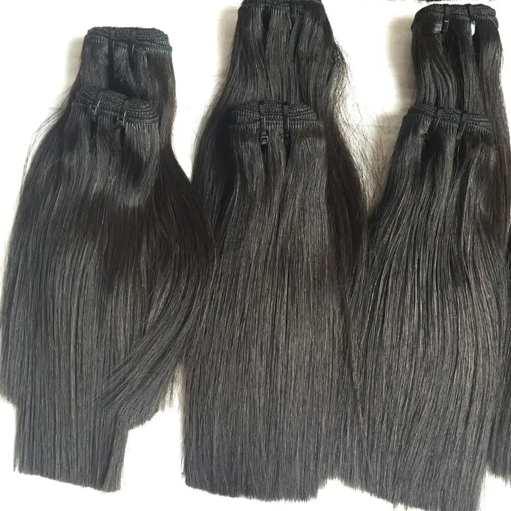 100% Original Raw Mink Unprocessed Super Double Drawn Virgin Vietnamese Straight Human Hair