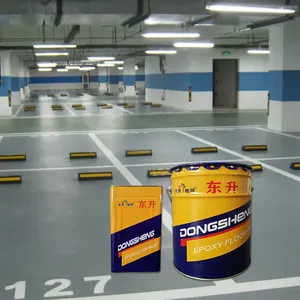 High quality anti slip epoxy resin floor coating for Garage Parking Lot Scratching Resistance Floor Paint