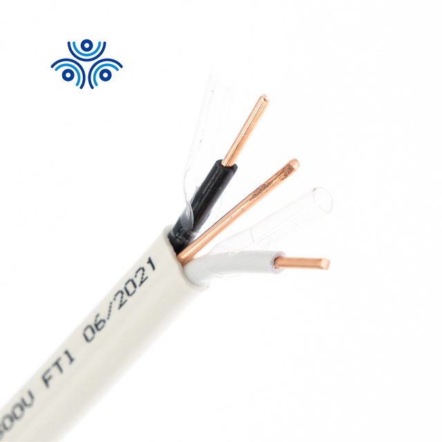 NMD90 Wire NMD90 14/2 HT Cables 6 8 12 14 AWG Gauge Electrical Residential Underground Non Metallic Sheathed Wire Cable C.S.A.