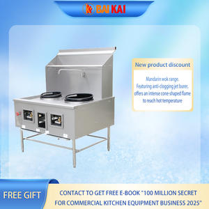 Musluk ve bölme ile ticari çin <span class=keywords><strong>Wok</strong></span> aralığı çift brülör <span class=keywords><strong>Wok</strong></span> aralığı - Product Image 5