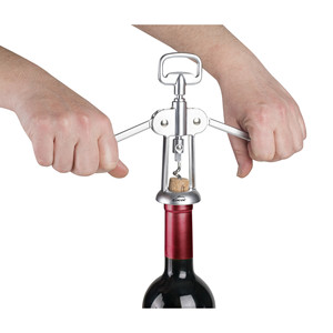 Cavatappi Classico in Acciaio Inossidabile con Apribottiglie per Bottiglie di Vino - Product Image 2