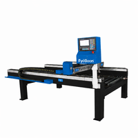 Machine de découpe plasma CNC 1500x3000mm, table 220V, entraînement par pas, haute précision, pour tôles métalliques, fabrication industrielle
