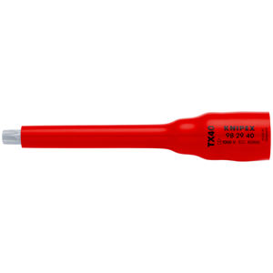 Clé à douille KNIPEX 98 29 40 (double hexagone) pour TX40 123 mm - Product Image 1