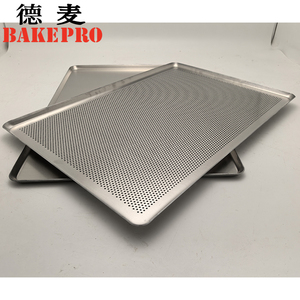 Bakepro Công Nghiệp Dày Một Lục Địa Tấm Nướng Bánh Nhôm Khay Phẳng Nhôm Đục Lỗ Khay Nướng - Product Image 2