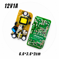 Adaptateur d'alimentation AC/DC multi-sorties fiable sur carte PCB, personnalisé en usine, 5V 1.5A, 6V 1A, 9V 1A, 12V 1A, 1.5A, 2A, 24V 0.5A, AC100V-240V