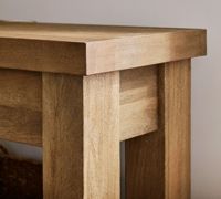 Table de contrôle de porche en bois antique moderne RH - Meubles de bureau et d'étude personnalisables