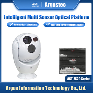 Tầm Xa PTZ nhiệt hình ảnh <span class=keywords><strong>camera</strong></span> an ninh 1280x1024 Độ phân giải SD Thẻ lưu trữ dữ liệu cho giám sát Radar ứng dụng - Product Image 2