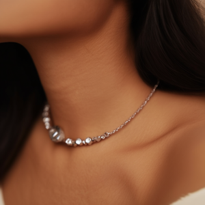Bracelet en cristal, acier inoxydable 316L, plaqué or PVD, bijoux durables et résistants pour femmes - Product Image 3