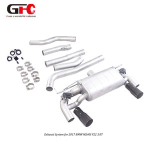 Fabrication professionnelle, <span class=keywords><strong>prix</strong></span> attractif, tuyau d'échappement automobile pour BMW <span class=keywords><strong>M240i</strong></span> 3.0T F22, échappement catback en acier inoxydable 304 - Product Image 2