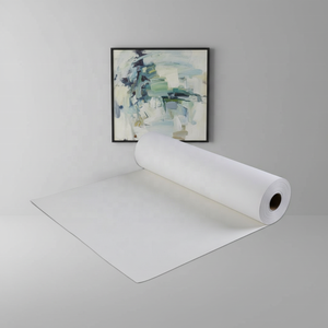 Rotolo di tela artistica in poliestere bianco opaco da 280 g/m² <span class=keywords><strong>per</strong></span> stampa artistica a getto d'inchiostro con stampa digitale a <span class=keywords><strong>base</strong></span> d'acqua - Product Image 1