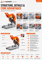 ZUJI Q450 Nouvelle machine de découpe automatique à froid pour barres d'armature, moteur 3kW, tension 380V, lames haute précision, garantie 1 an