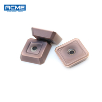Plaquettes de fraisage carrées ACME SEKR pour CNC, modèles SEKR1203/1504 AFTN, pour chanfreinage et épaississement, en carbure indexable, OEM