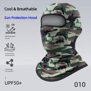 Passamontagna Estivo in Seta Ghiacciata Sottile, <span class=keywords><strong>Sottocasco</strong></span> con Protezione UV, Cappello da Moto e Ciclismo, <span class=keywords><strong>Maschera</strong></span> Solare per Esterni - Product Image 2