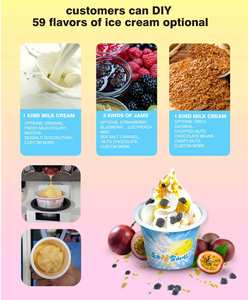 Máquina Expendedora Inteligente <span class=keywords><strong>de</strong></span> Helado Suave - Servicio Rápido en 15 Segundos, 59 Sabores, NFC/Código QR, SDK, Tarjeta <span class=keywords><strong>de</strong></span> Crédito, Monedas - Product Image 3