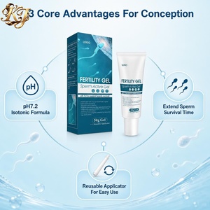<span class=keywords><strong>Gel</strong></span> de Fertilidad <span class=keywords><strong>con</strong></span> Hierbas Naturales 50g, pH 7.2, Seguro para la Fumigación Vaginal Femenina - Product Image 3