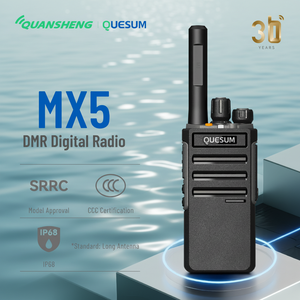 Radio numérique mobile professionnelle AES256 DMR, talkie-walkie portable DMR, étanche IP68, GPS, Bluetooth, enregistrement avec CE FCC - Product Image 2
