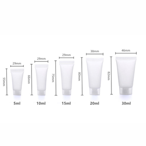 Les cosmétiques de empaquetage 10ml - 100ml de PE en plastique vide fait sur commande font crème des tubes avec des couvercles pour des produits de beauté - Product Image 6