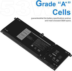 Baterai Laptop H5CKD 5300 5301 5401 5501 5402 3410 3510 5408 5409 7300 7500 edisi perak 7T8CD TXD03 0H5CKD JK6Y6 - Product Image 3