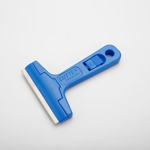 Paint Remove Glue <b>Scraper</b> Knife with 100x18x0.4mm <b>Cleaning</b> <b>Scraper</b> Replacement Blade - Product Image 6