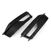 Paire de grilles de protection pour phares antibrouillard pour Audi A4 S-line S4 2013-2015