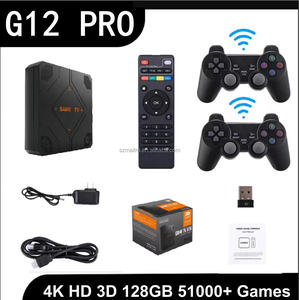 <span class=keywords><strong>Consola</strong></span> de videojuegos G12 Pro 64/128GB 4K TV HD Salida 2 en 1 con Joystick Caja de juegos familiares <span class=keywords><strong>Consola</strong></span> de juegos clásicos Retro - Product Image 4