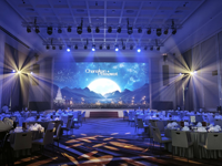 Polarlights 350W BWS 3-en-1 Lumière LED Asservie Haute Luminosité CMY+CTO Hybride Beam pour Scène, TV, Événements IP20