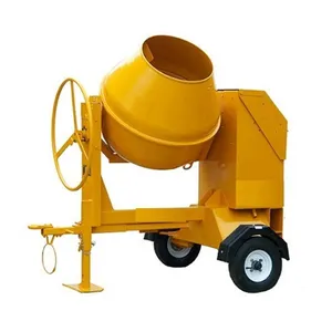 Hot Selling High Efficiency Self Loading Diesel fuel hydraulic lifting hopper Building machine/concrete mixer
