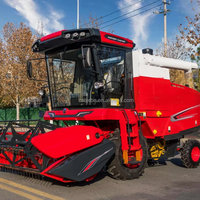 Moissonneuse-batteuse automotrice 4YZ-4WA à 4 rangs pour maïs, avec épluchage automatique et retour de la paille, pour terres agricoles - Vente en gros
