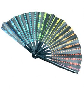 พัดพลาสติกงานฝีมือขนาด 33 ซม. สำหรับตกแต่งบ้าน หลากหลายสไตล์ - Product Image 5
