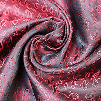 Tissu Brocart Polyester Prix de Gros pour Robe Traditionnelle, Tissu Brocart Jacquard Motif Fleur de Loquat pour Doublure de Costume