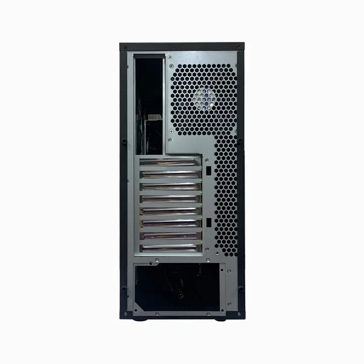 12-drive tower storage server with multiple expansion support for EATX motherboard hot-swappable chassis