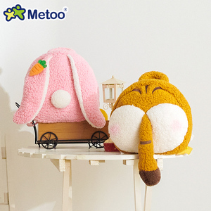 Metoo-mochila de felpa ligera para niños, morral escolar de animales de dibujos animados, 2022 - Product Image 2