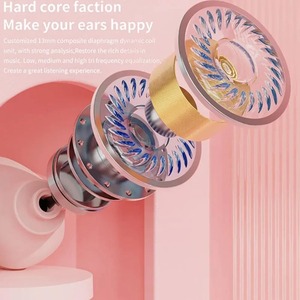 2023 New Arrival M26 Transparent Earbuds In-ear Headphones Wireless Ear Buds ENC Tws <strong>Cute</strong> <strong>Earphone</strong> for Girl - Product Image 3