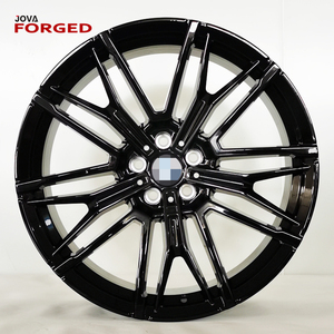Nouvelles jantes de voiture en alliage d'aluminium à face pleine, concaves profondes, argentées haute brillance, décalées, 18-24 pouces, 5x112, forgées sur mesure, 25 mm - Product Image 2
