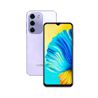 AOZORA OEM Nuevo Teléfono Inteligente Móvil Qualcomm Octa Core con Certificación GMS LTE Pantalla Grande de 6.6 Pulgadas 4+64 GB Ranuras para Tarjetas SIM Dobles Inglés