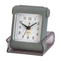 Jam Alarm Quartz Laris Manis Gerakan Jam Step Pearl BH-03 Jam Lipat untuk Perjalanan Pengatur Waktu Belajar