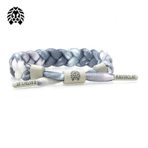 Benutzer definierte Schnürsenkel Armband Hand gefertigte Seil Geflochtene Hockey Sport verstellbare Armbänder mit Schnürsenkel - Product Image 6