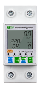 Compteur d'énergie WiFi Tuya prépayé monophasé/triphasé sur rail DIN avec écran LCD et RS485, modèle 2026, vente chaude - Product Image 5