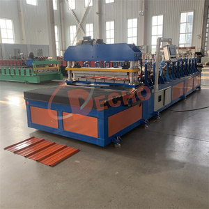 厂家直销滚压成型机不间断切割金属板屋面瓦制造，以耐用轴承为核心部件 - Product Image 3