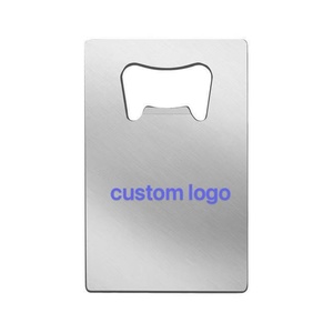 Ouvre-bouteille personnalisé avec logo, design carte de crédit, ouvre-bouteille en acier inoxydable, ouvre-bouteille de bière - Product Image 3