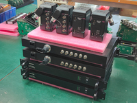 Convertisseur Vidéo HD 12G-SDI vers Fibre Optique avec Transcepteurs Optiques 500m Monomode pour CCTV et PGM