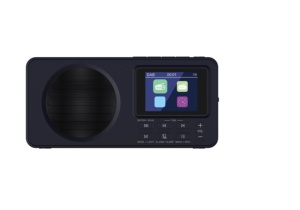 Radio portable DAB/DAB+ FM 1800 mAh avec écran LCD, haut-parleur intégré et lumière d'urgence pour l'Europe - Product Image 5