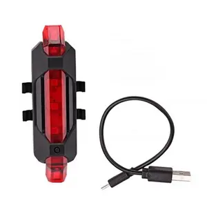 2021 Großhandel Günstige Mini LED Sicherheits licht Fahrrad Front-oder Rücklicht USB Wiederauf lad bares Lauflicht für Läufer Hohe Sichtbarkeit